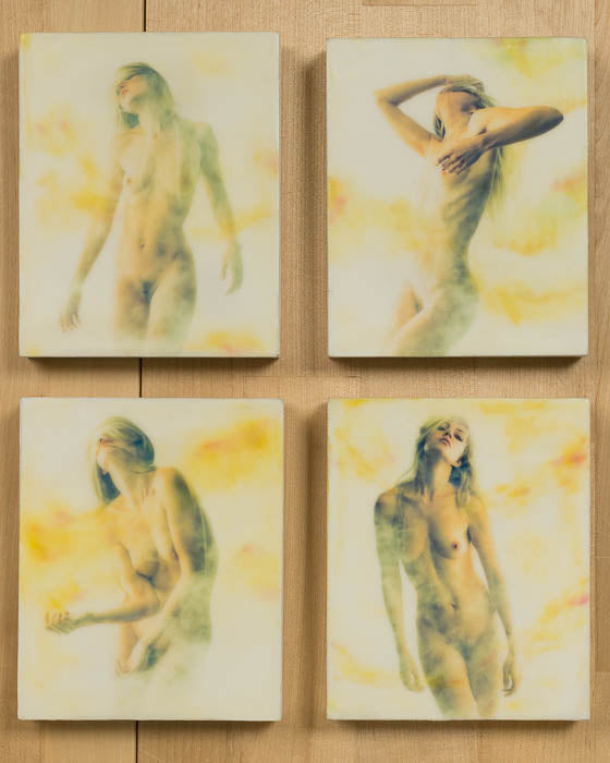 Small Encaustic Panels - series three