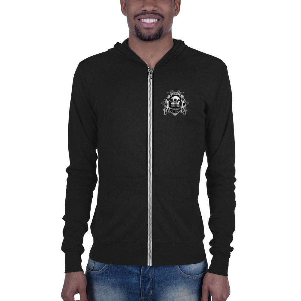 R&M Logo zip hoodie