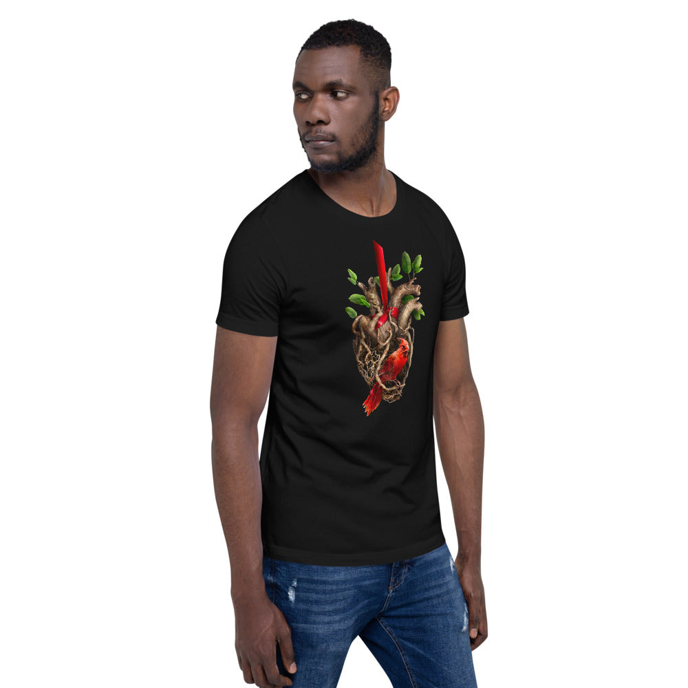 Heart of a Songbird t-shirt (unisex)