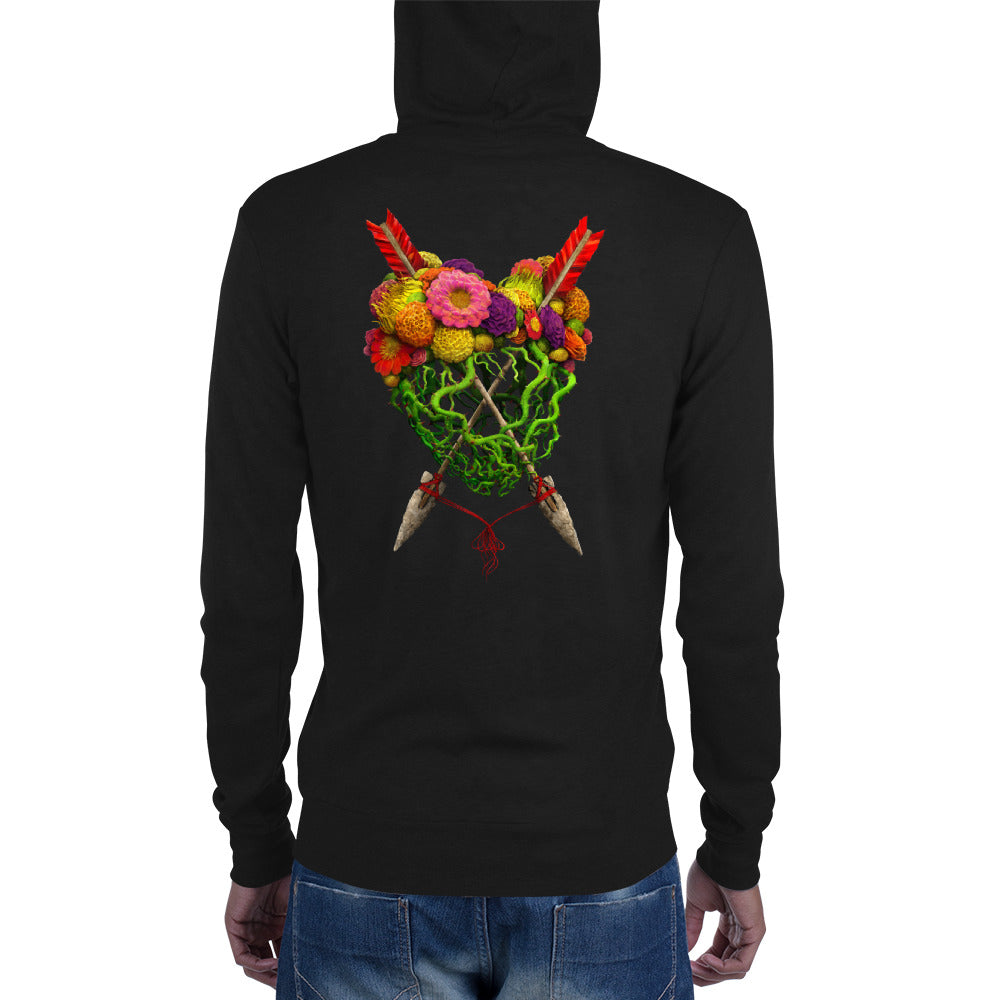 To Suffer Love zip hoodie