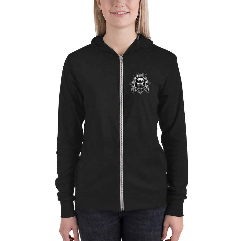 Heart of a Songbird zip hoodie