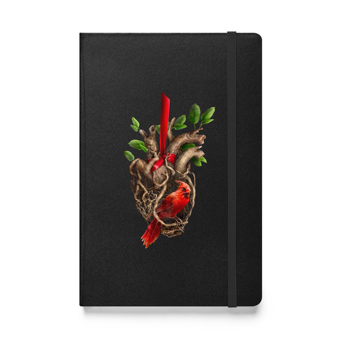 Heart of a Songbird hardcover bound notebook
