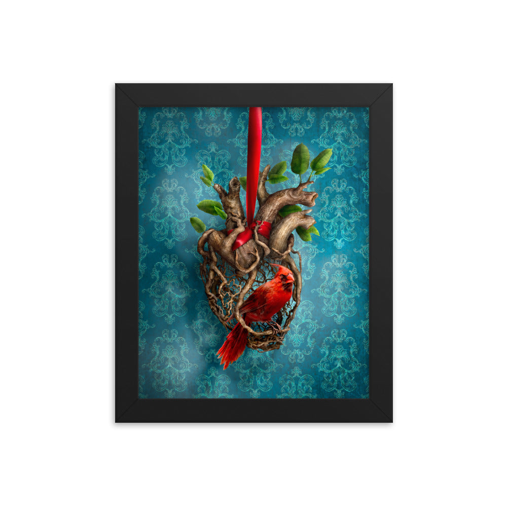 Heart of a Songbird (framed)